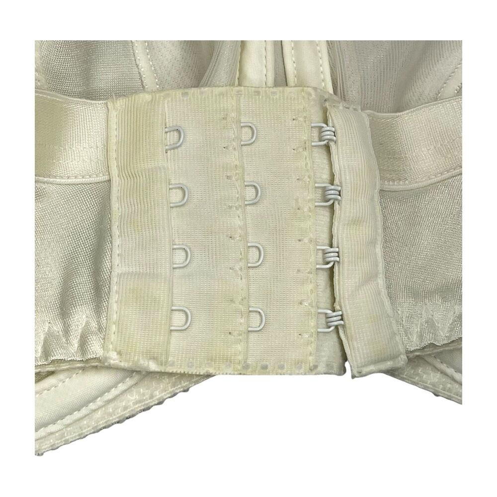 Playtex Secrets Underwire Bra Women's 38D Ivory Adjustable Strap Full Coverage - Picture 5 of 6